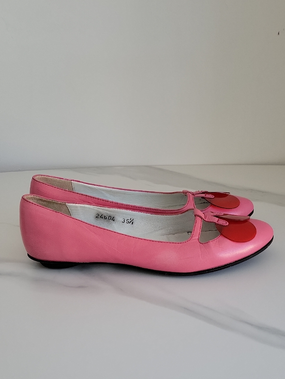 Patrick Cox Pink Leather Flats - Picture 4 of 15